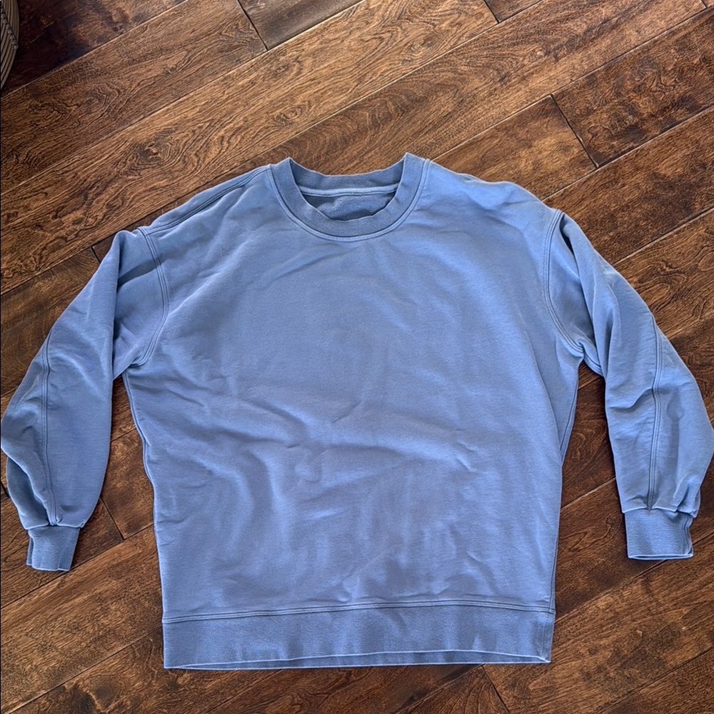 lululemon athletica blue pullover